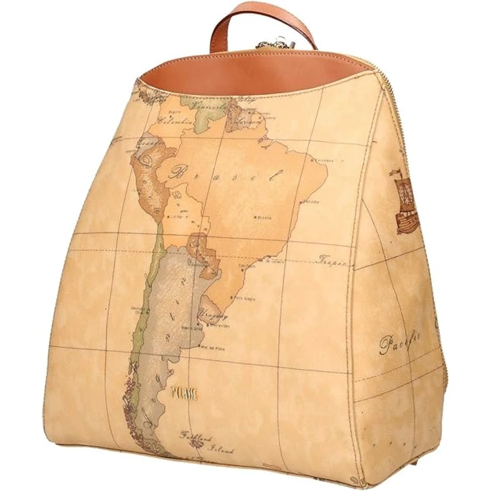 Alviero Martini 1a Classe Geo Classic Beige Rugzak Beige Dames