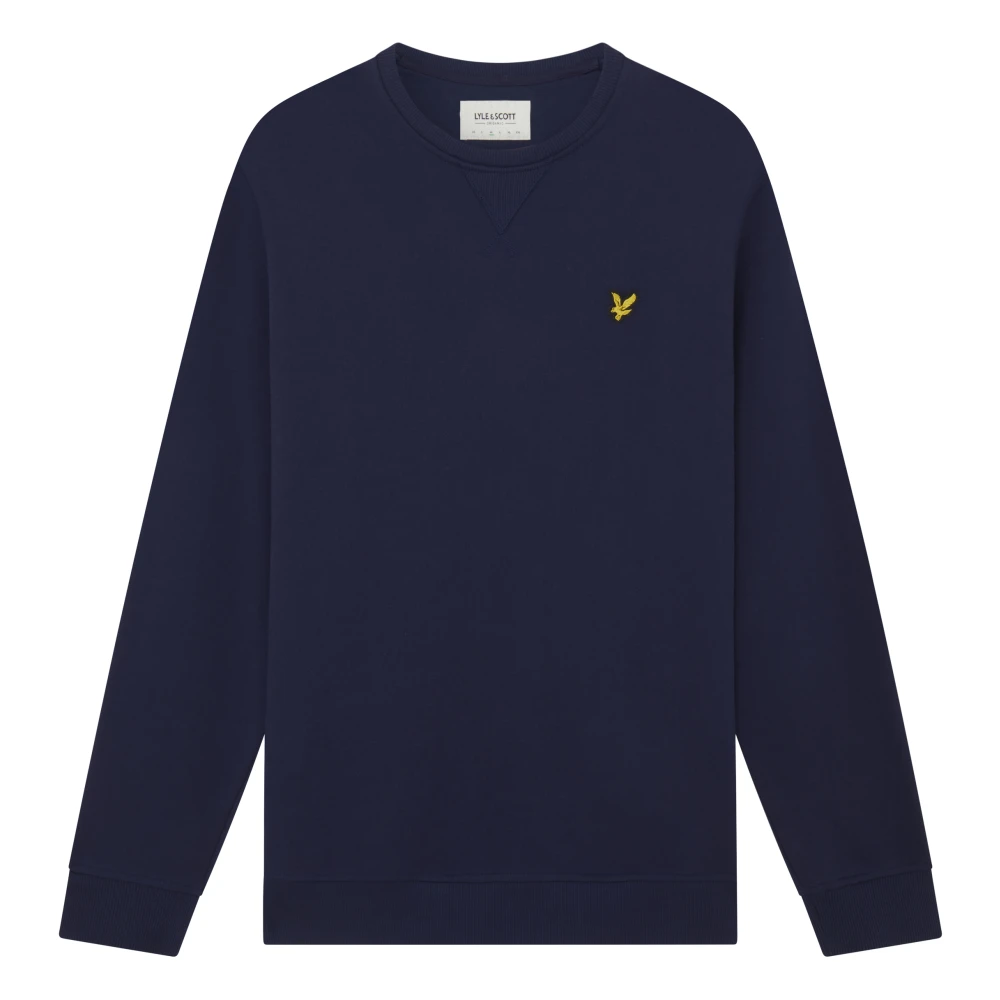 Lyle & Scott Men's Blue Sweatshirts, 2XL, Mid Layers Crew Neck Sweatshirt