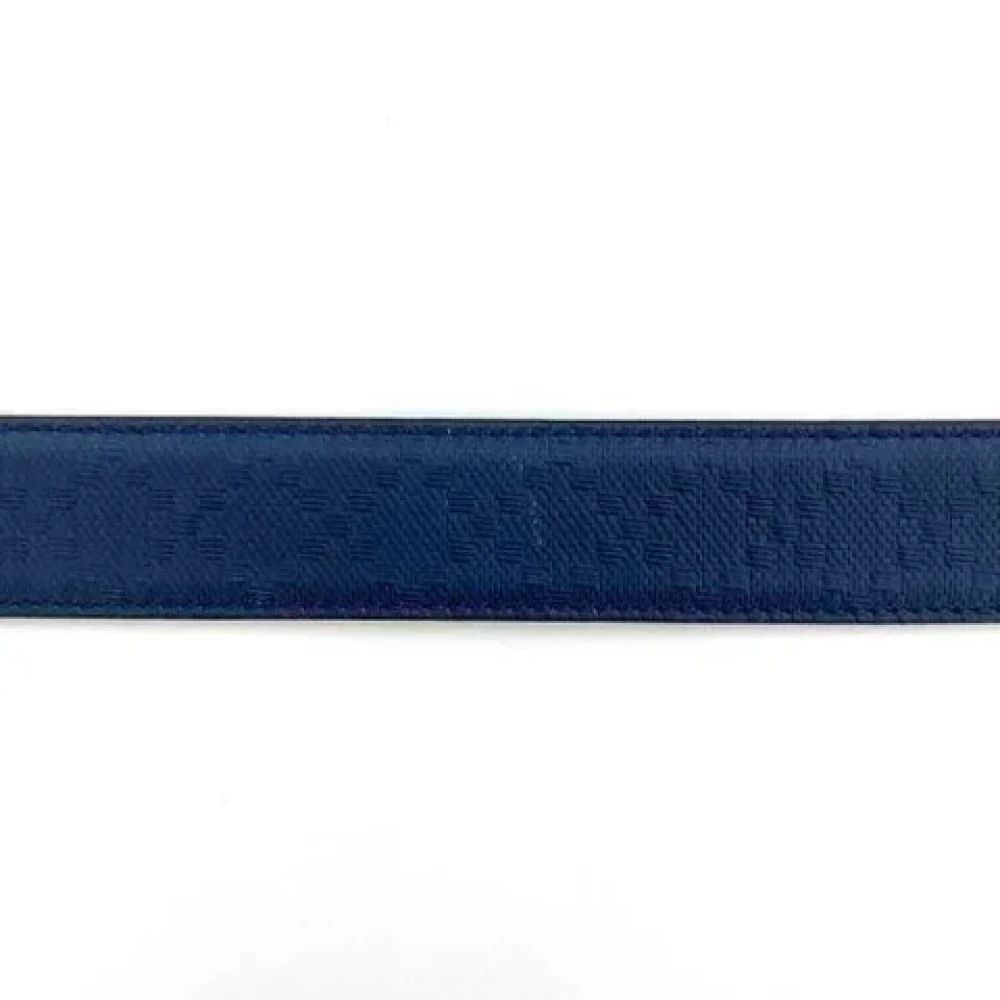 Gucci Vintage Pre-owned Leather belts Blue Dames