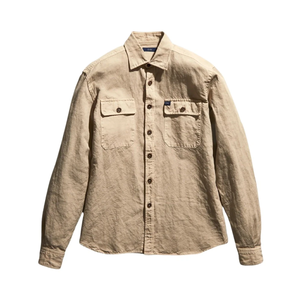 Shirts > Casual Shirts - - Fay - Modalova