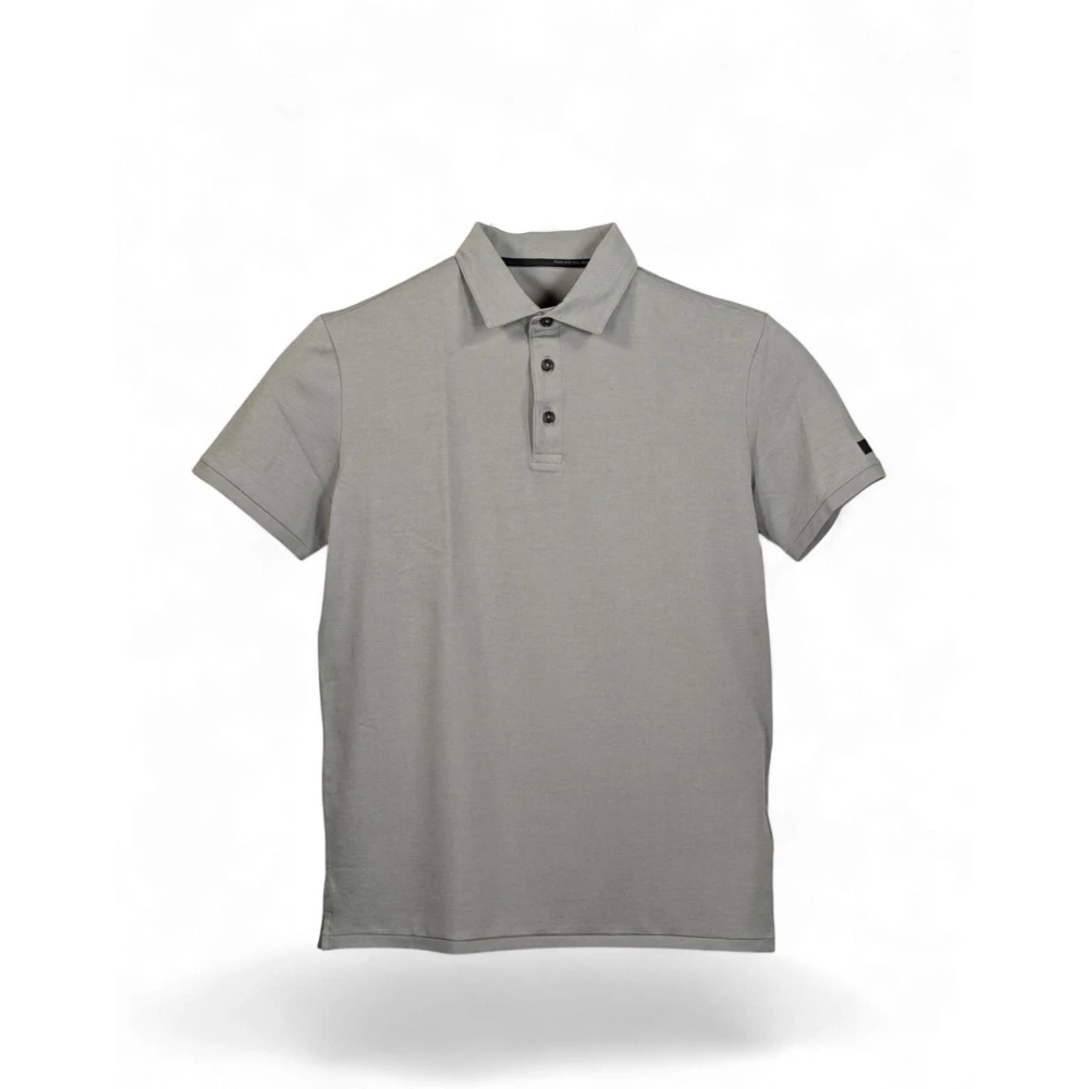 Rrd Men's Gray Doticon Polo - Polo Shirts - Xl - Tops