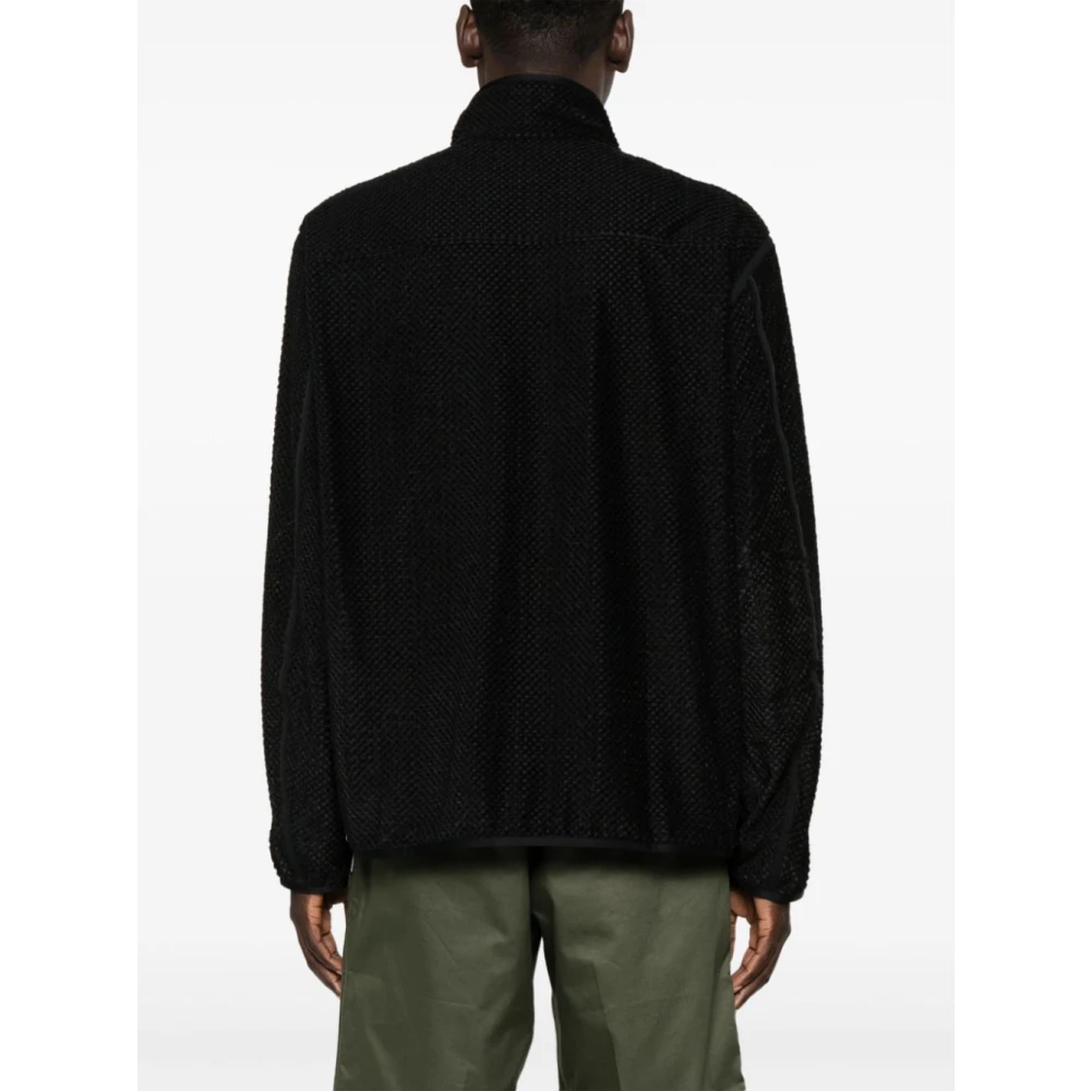 Y-3 Gestreept Track Jacket Black Heren