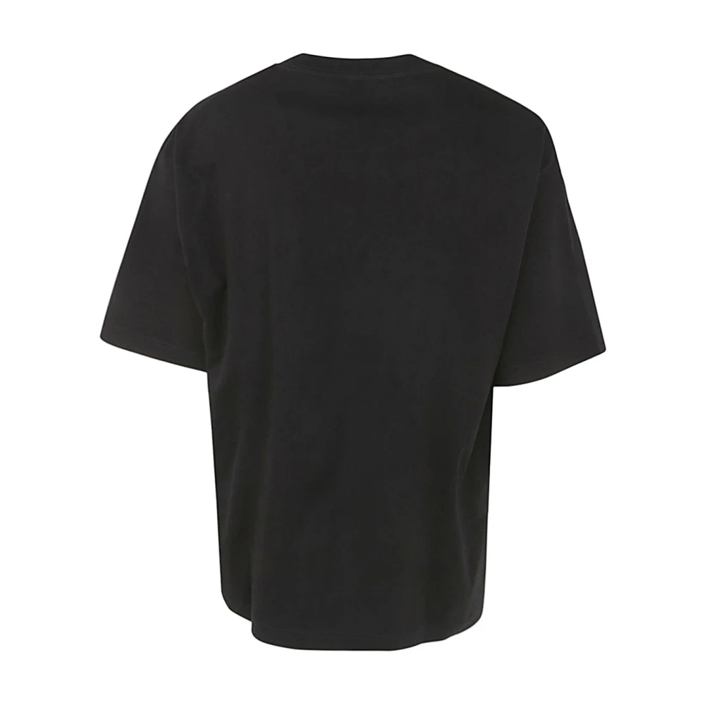 Lanvin Oversized T-Shirt in Parijse Stijl Black Heren