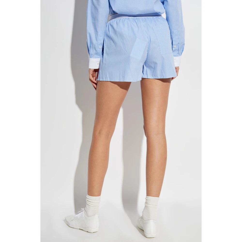 Sporty & Rich Shorts Blue Dames
