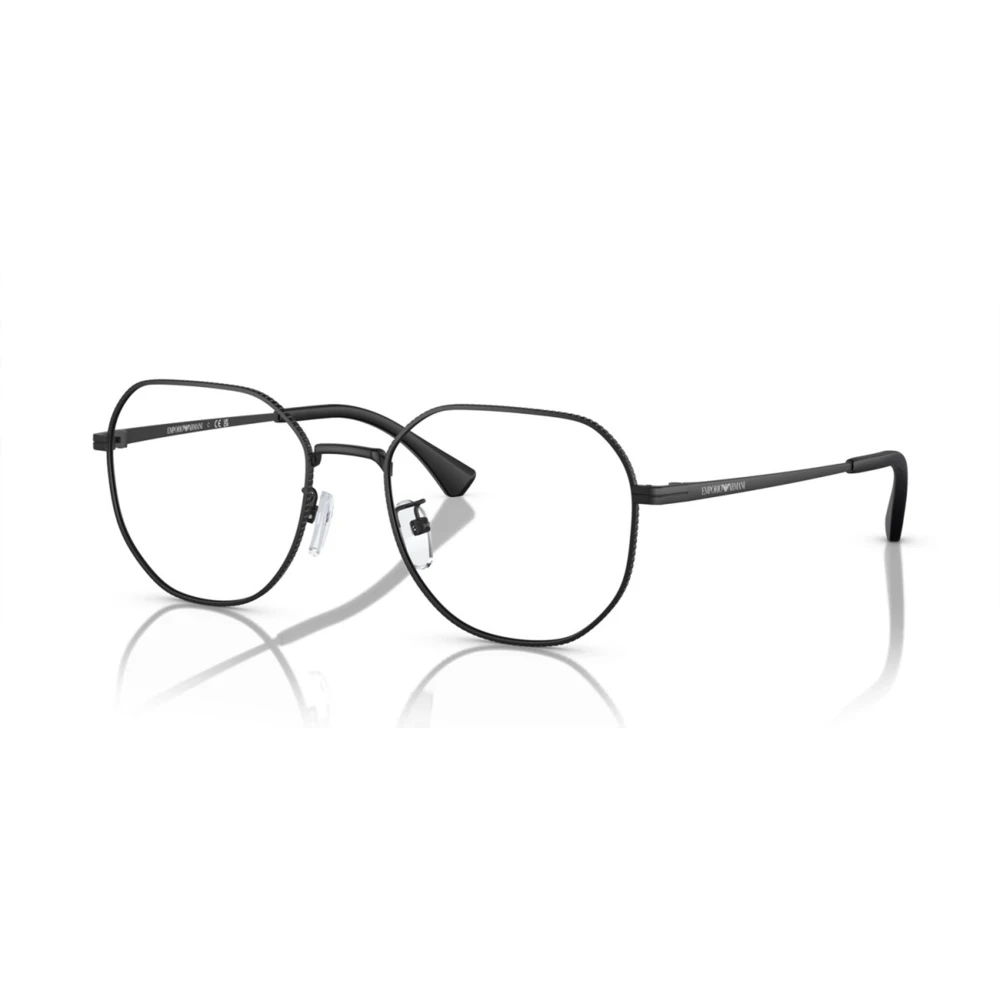 Emporio Armani Unisex Black Glasses, 52 Mm, Matte Eyewear Frames Ea 1154D