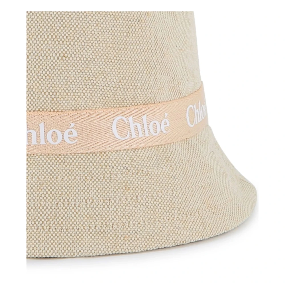 Chloé Stijlvolle Z40 Unico Hoed Beige Unisex