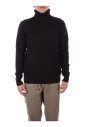 pull-noir-a-col-roule