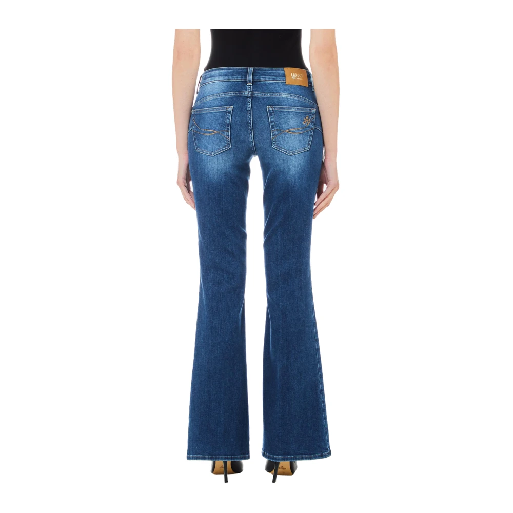 Liu Jo Flared Beat Jeans voor vrouwen Blue Dames