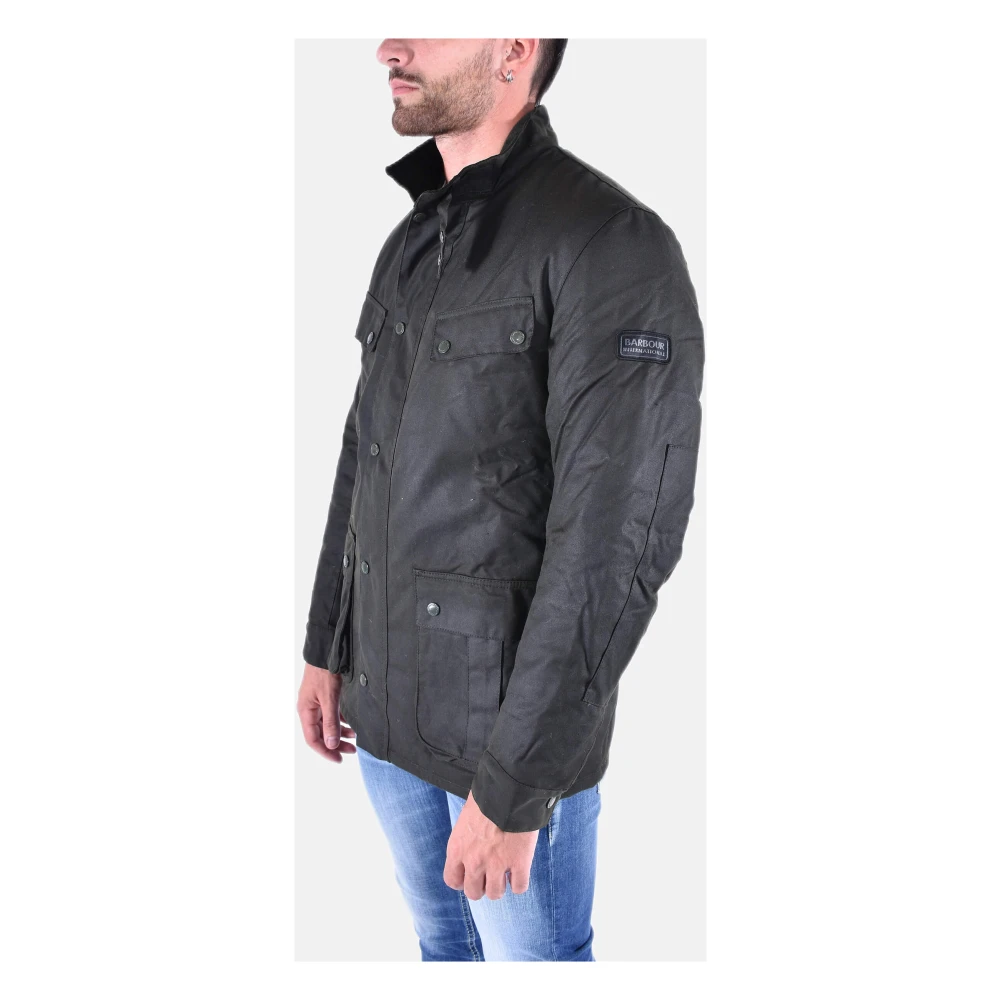 Barbour Duke Wax Jas Green Heren