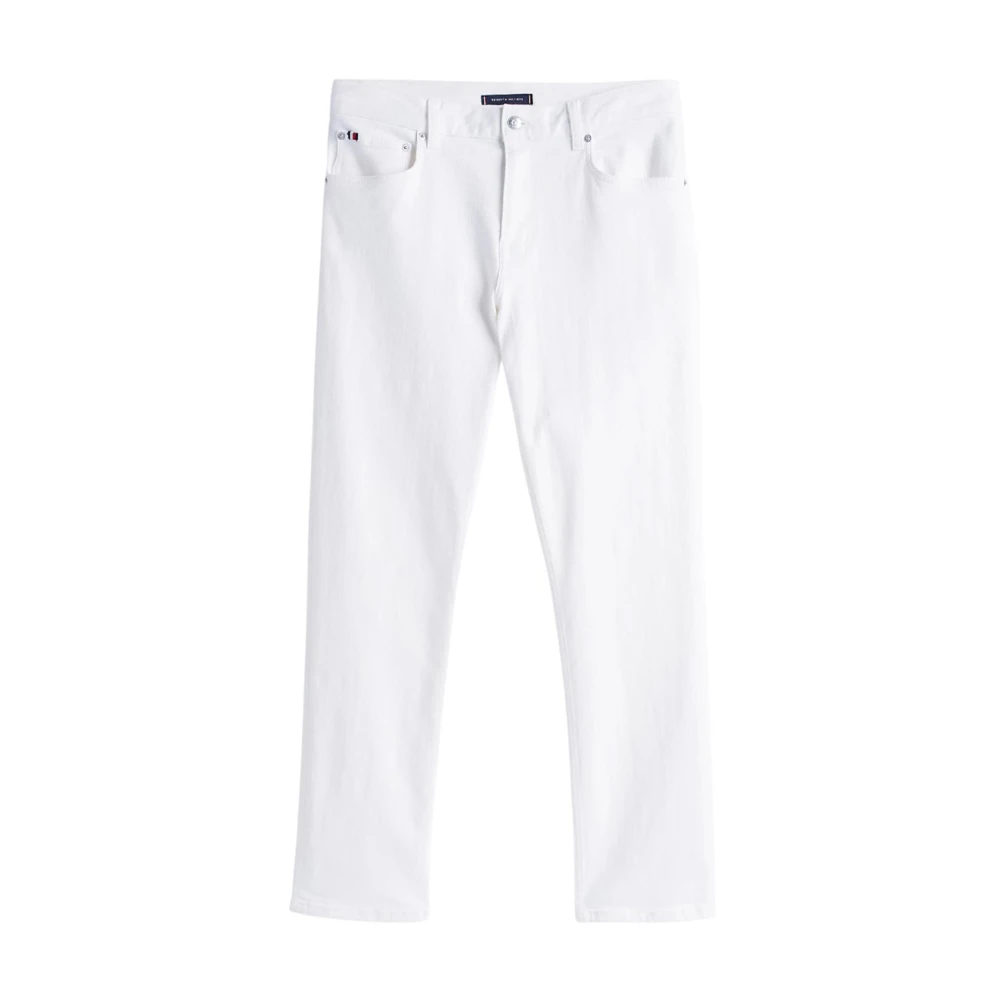 Tommy Hilfiger Stretch Straight Fit Jeans White, Herr