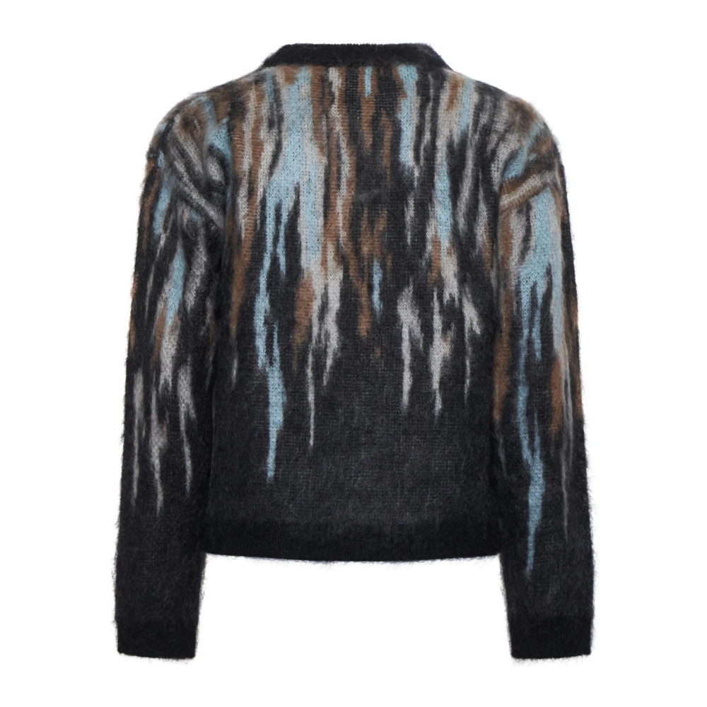 Roberto Collina Zwarte Sweaters voor Mannen Multicolor Dames