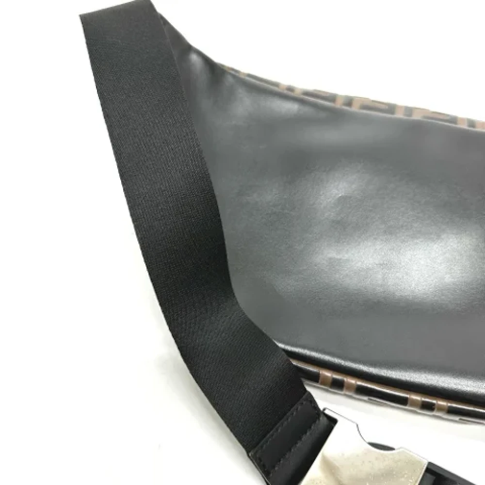 Fendi Vintage Pre-owned Leather fendi-bags Brown Heren