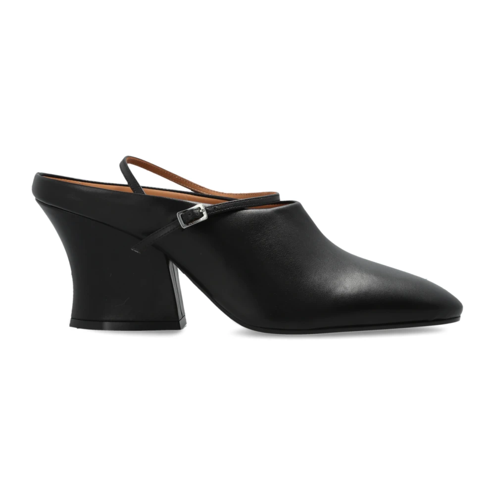Jil Sander Damen Schwarz Schuhe, K, 38 Eugröße:
