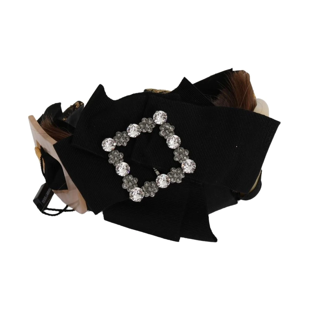 Dolce & Gabbana Mujer Negro Accesorios, Talla: One Size