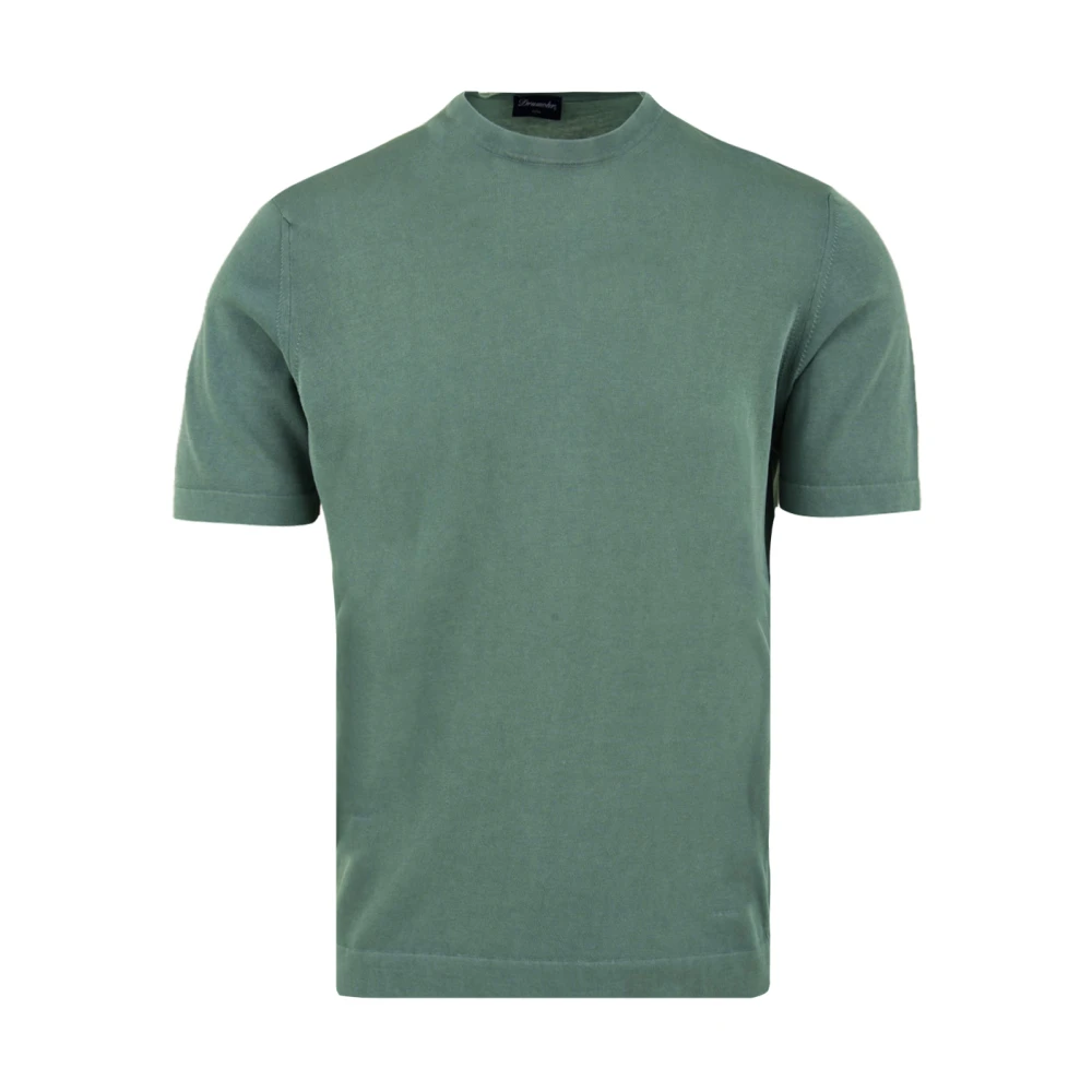 Drumohr - Tops > T-Shirts - Green - Drumohr - Modalova