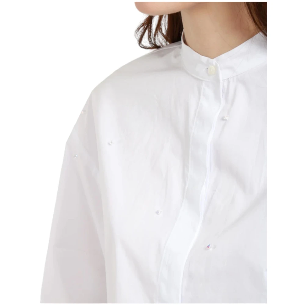 Dondup Trendy Men's Shirt White Dames