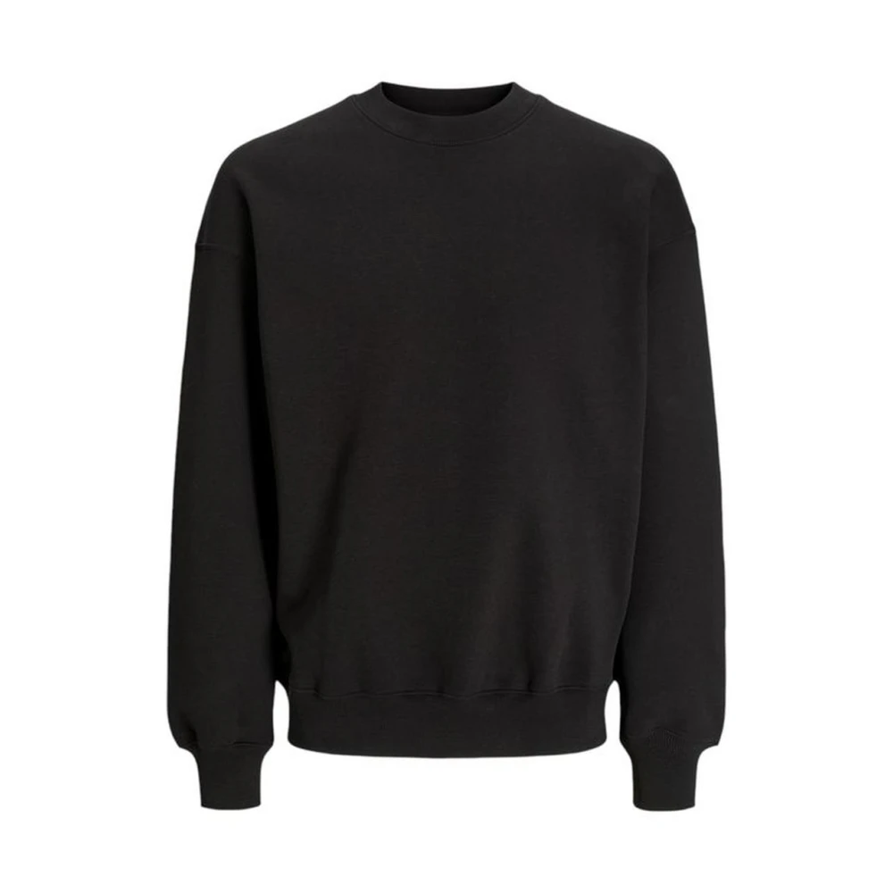 jack & jones Zwarte Katoenmixtrui Black Heren