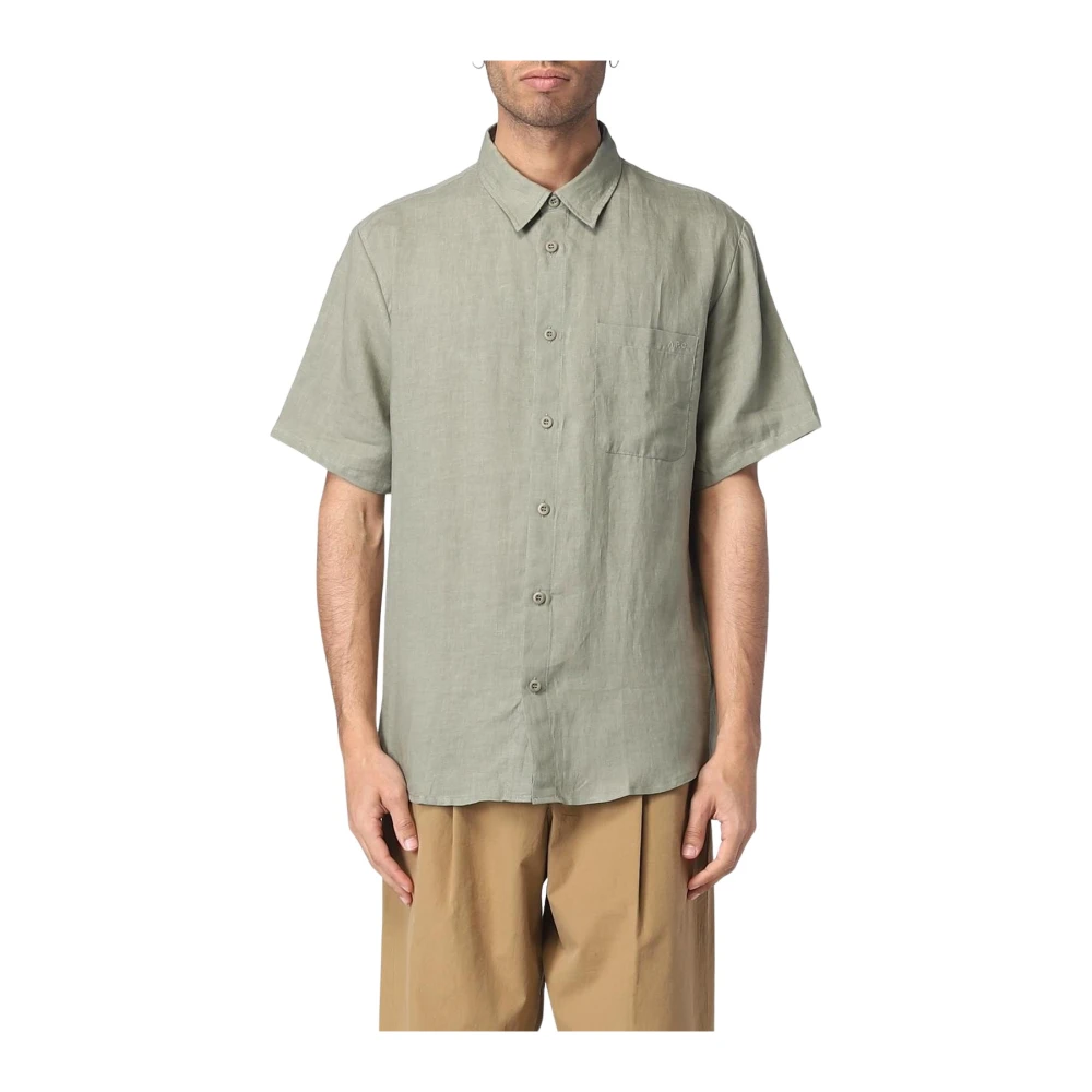 Shirts > Short Sleeve Shirts - - A.p.c. - Modalova