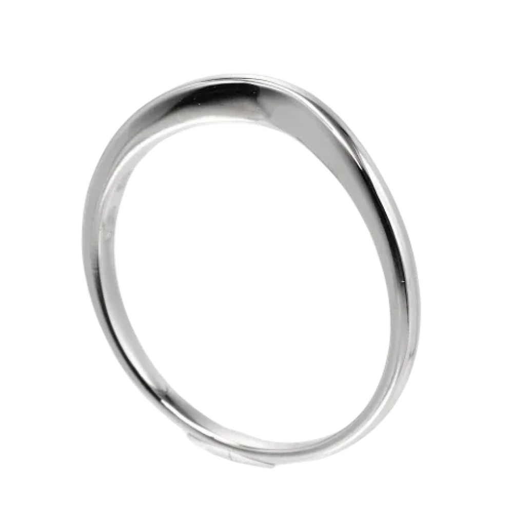 Bvlgari Vintage Pre-owned Platina ringar Gray, Dam