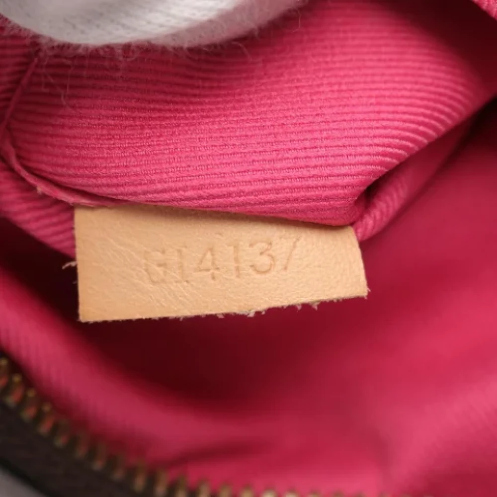 Louis Vuitton Vintage Pre-owned Canvas shoulder-bags Brown Dames