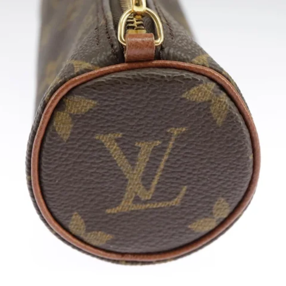 Louis Vuitton Vintage Pre-owned Canvas pouches Brown Dames