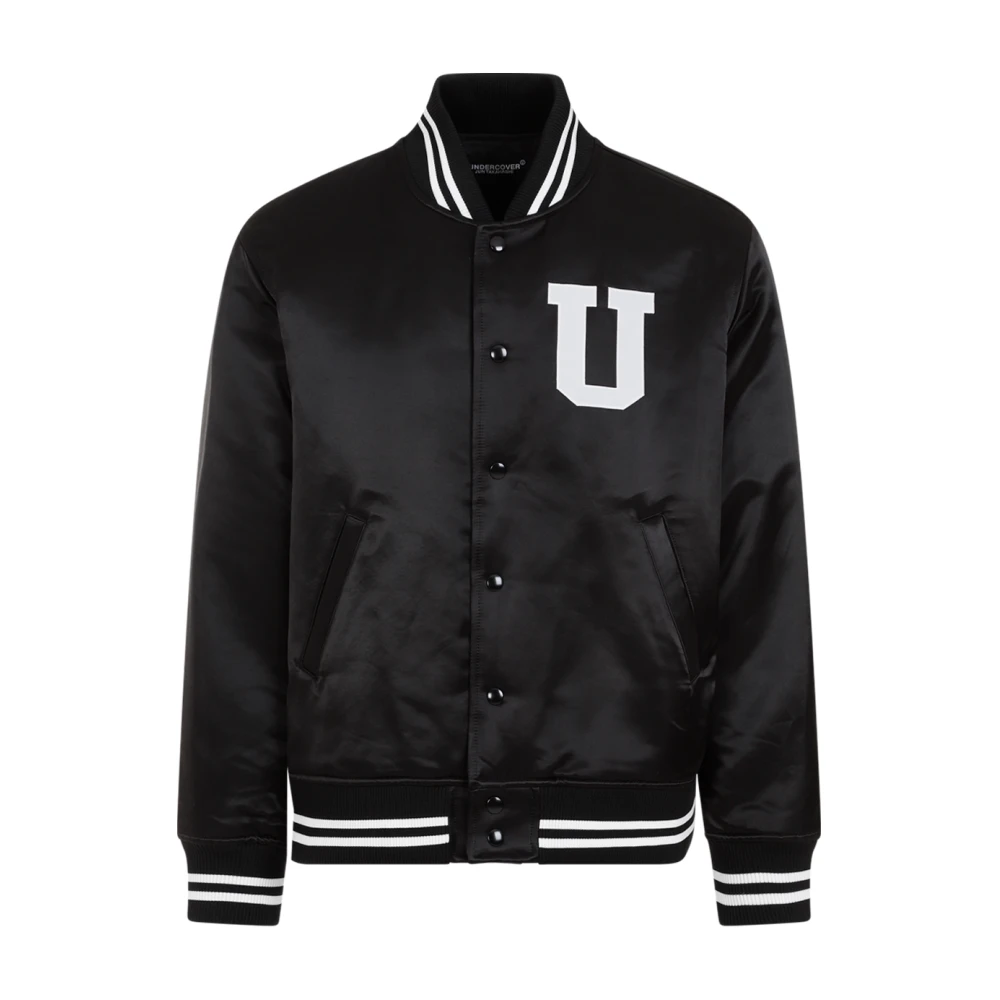 Undercover Svart Bomberjacka Aw23 Black, Herr