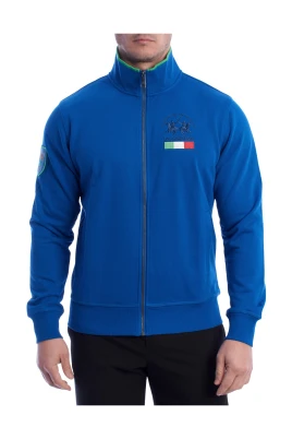 Hoodie med dragkedja och klassisk design