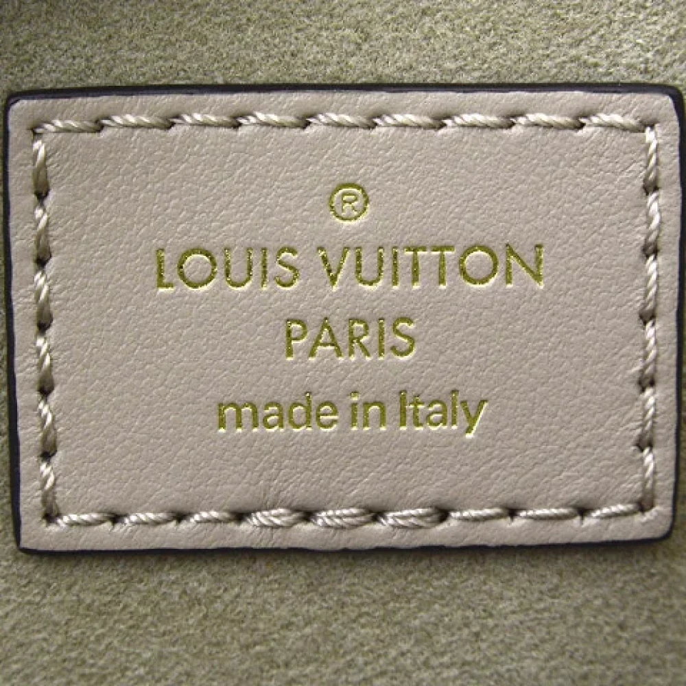 Louis Vuitton Vintage Pre-owned Leather totes Gray Dames