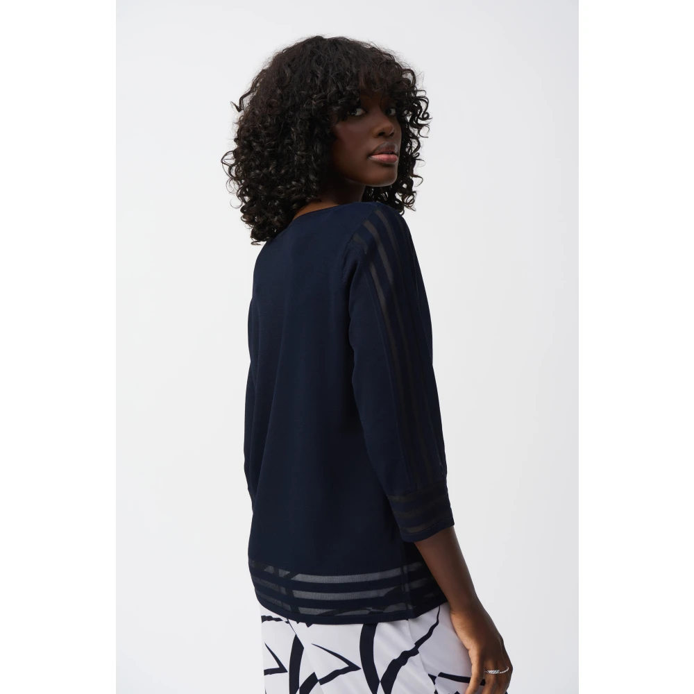Joseph Ribkoff Elegante Zwarte Jurk voor Vrouwen Blue Dames