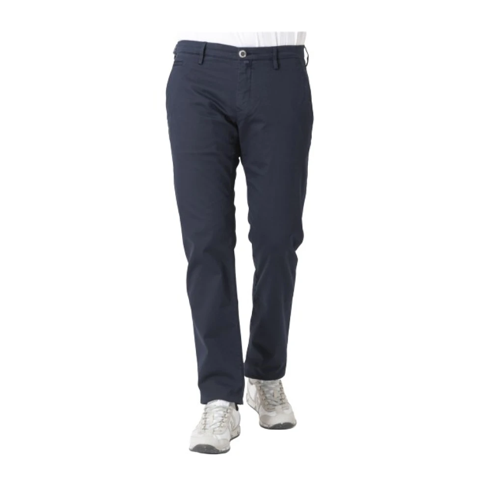 Jacob Cohën Hombre Azul - Pantalones Chinos Marino Modelo Bobby - Trousers - W33