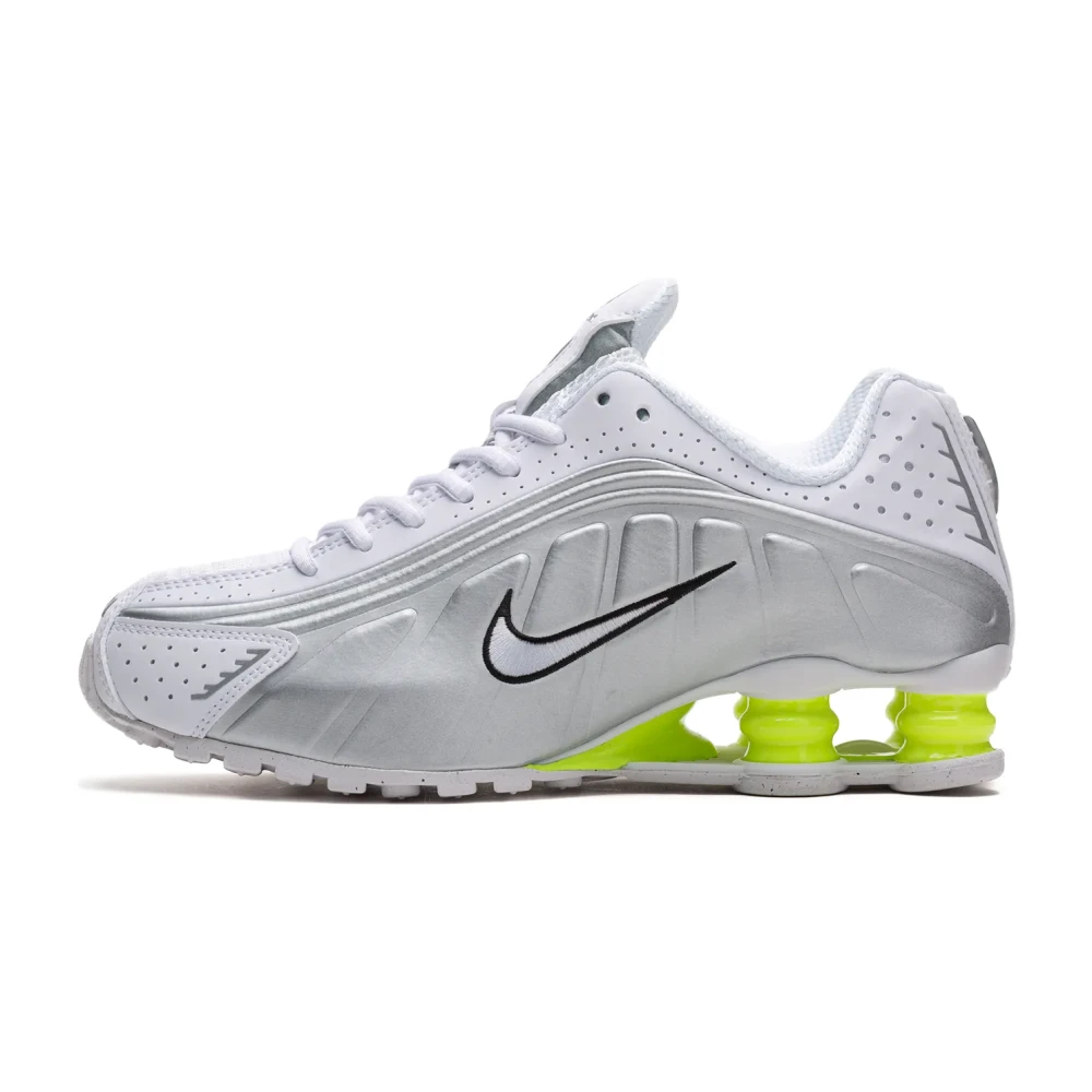 Nike Donna Grigio - Shox R4 - Sport - 38 Eu