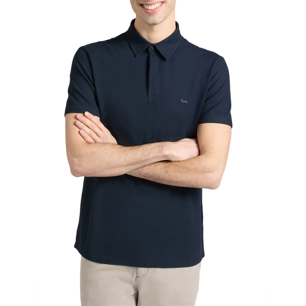Harmont & Blaine Men's Blue Polo Shirt - Polo Shirts - Xl - Tops