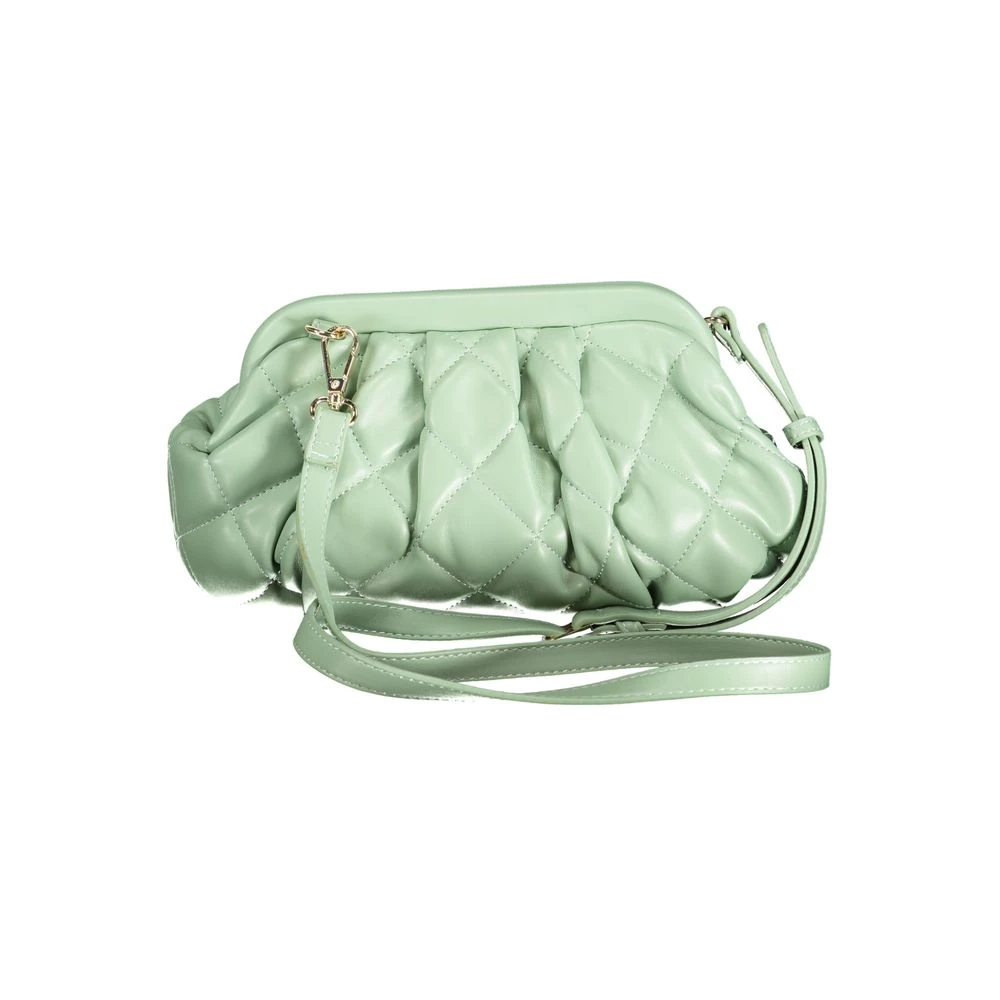 Valentino by Mario Valentino Groene Polyethyleen Handtas met Verstelbare Schouderband Green Dames