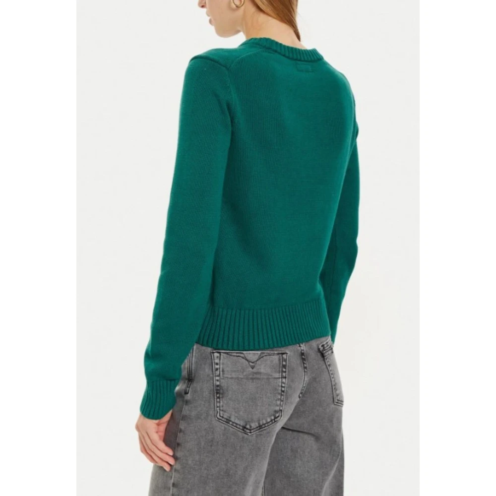 Guess Dames Trui Logo Stijl Green Dames