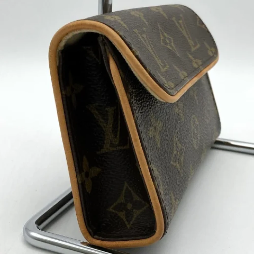 Louis Vuitton Vintage Pre-owned Canvas shoulder-bags Brown Dames