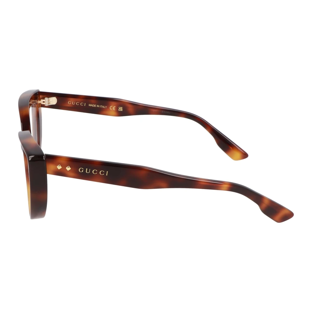 Gucci Cat Eye Brillen Brown Unisex