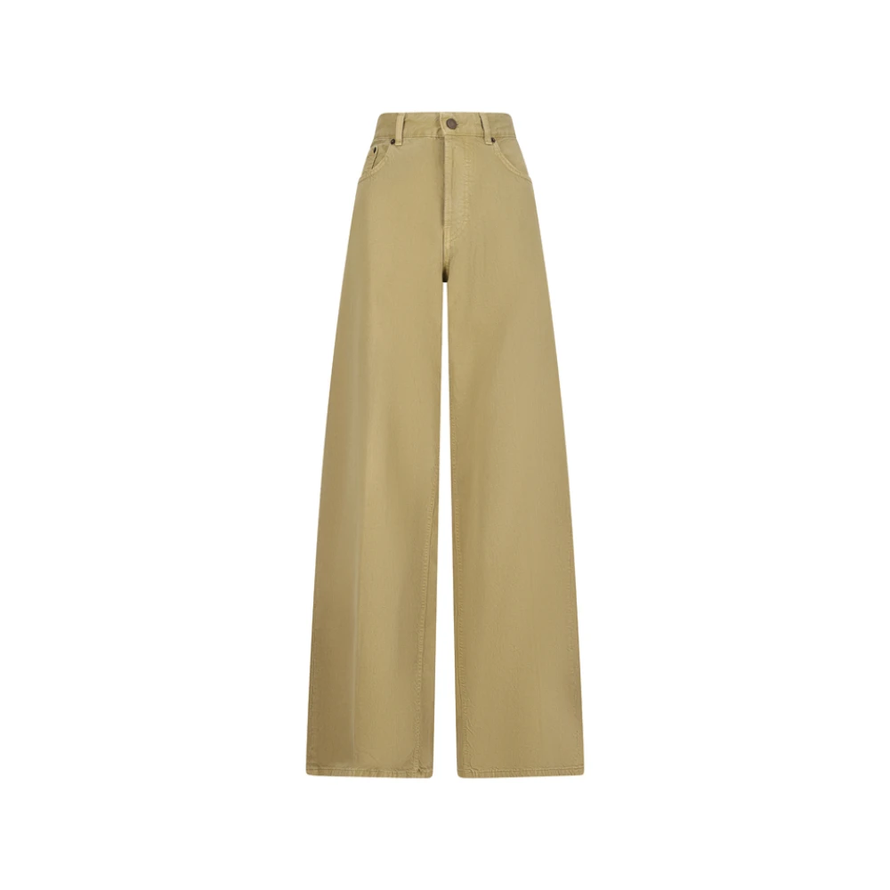 Haikure Women's Brown Bethany Wide Leg Jeans