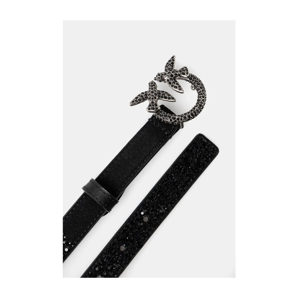 pinko Love Berry H2 Riem Black Dames