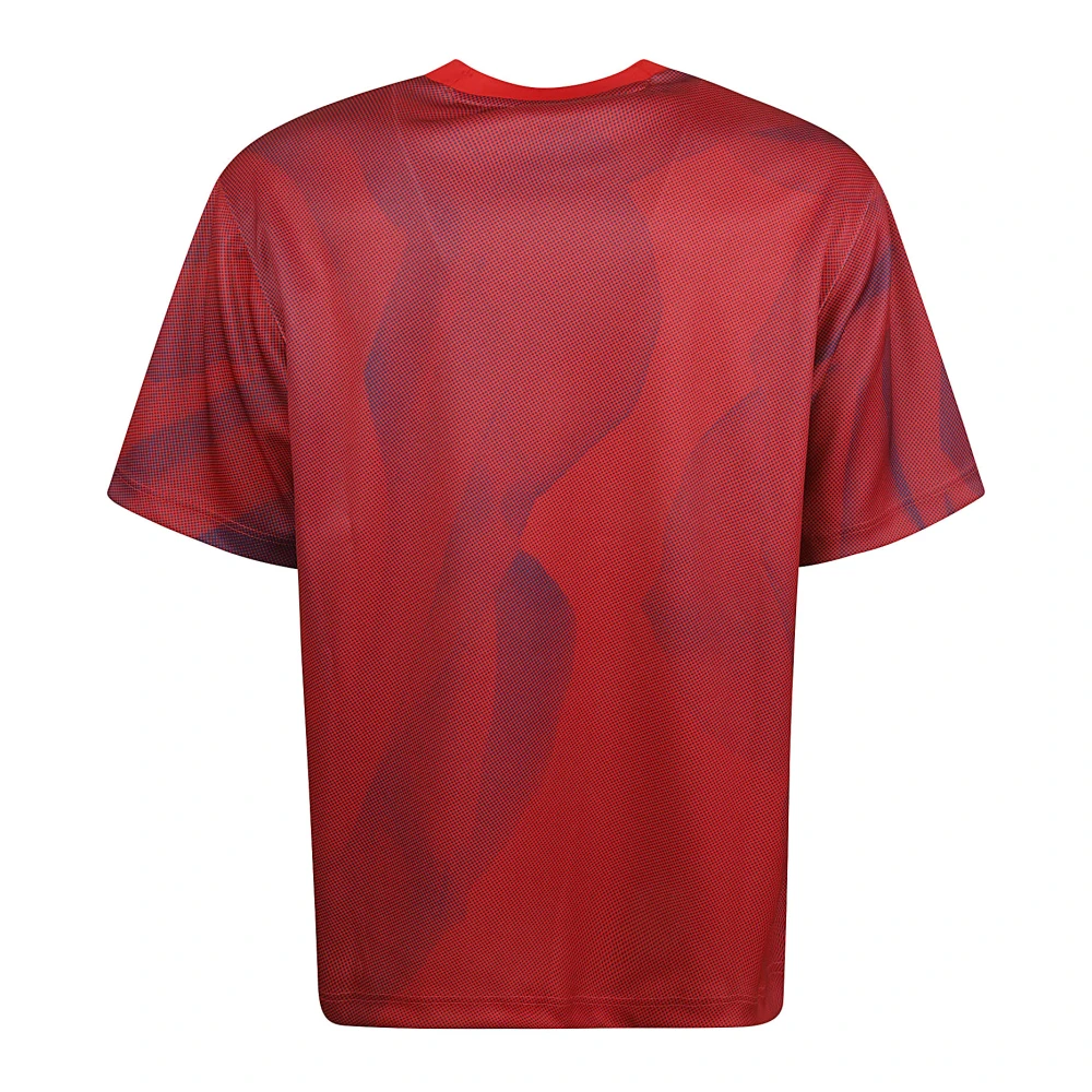 Burberry Voetbal T-shirts en Polos Red Heren