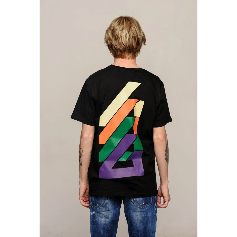 Givenchy Zeldzame Print T-shirt Black Heren