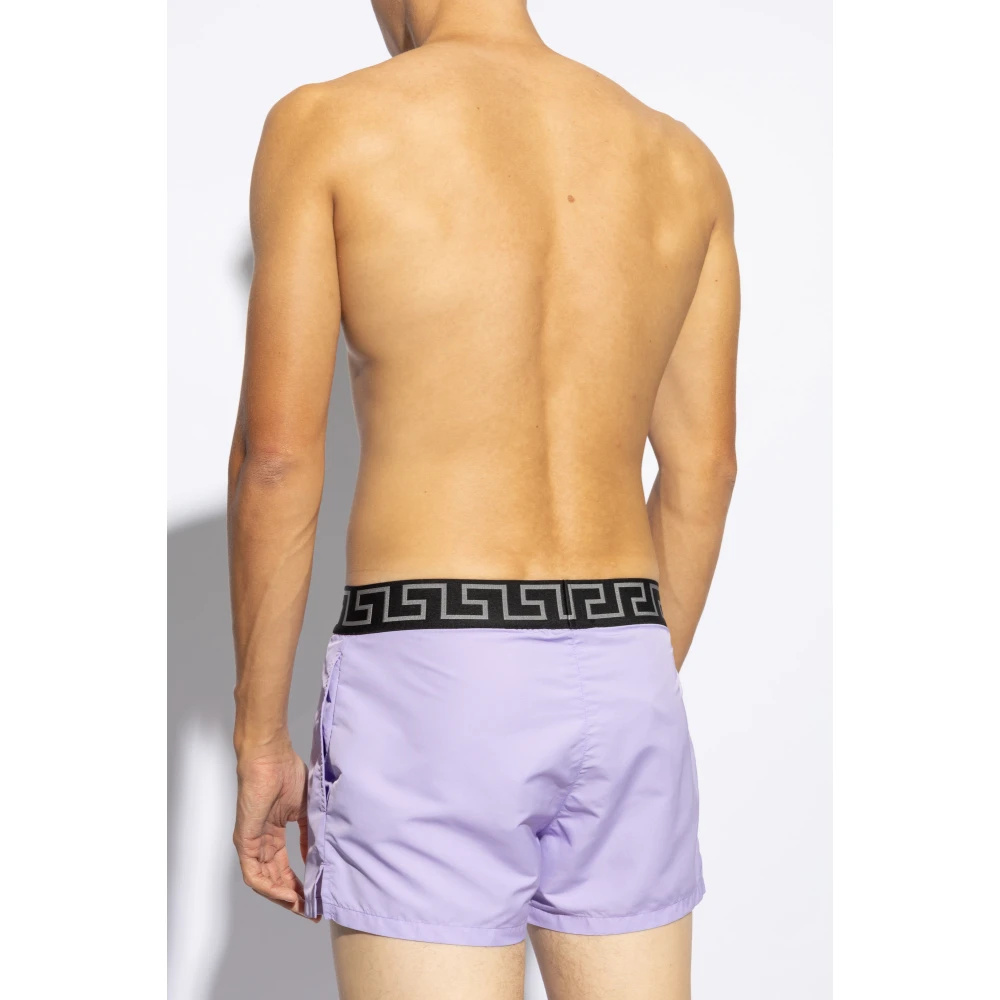 Versace Zwembroek Purple Heren