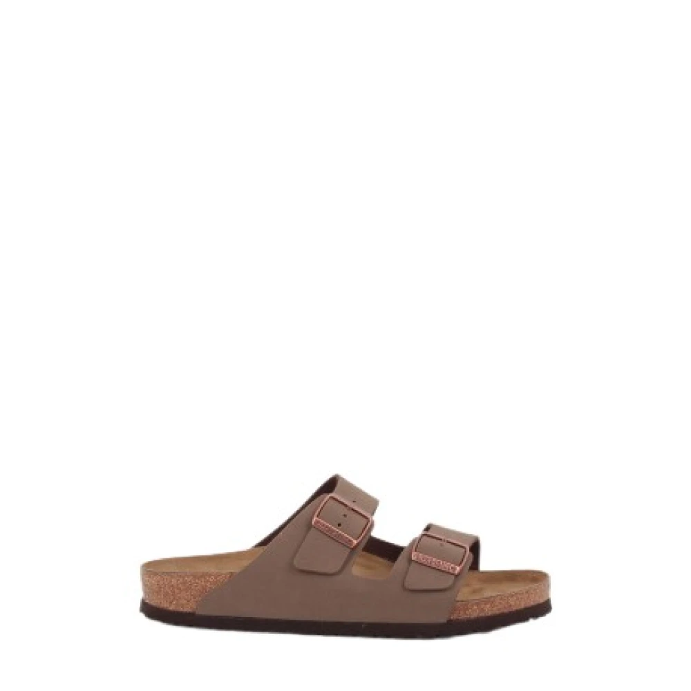 Birkenstock Men's Brown Slider Sandals - Sliders - 5 Uk - Shoes