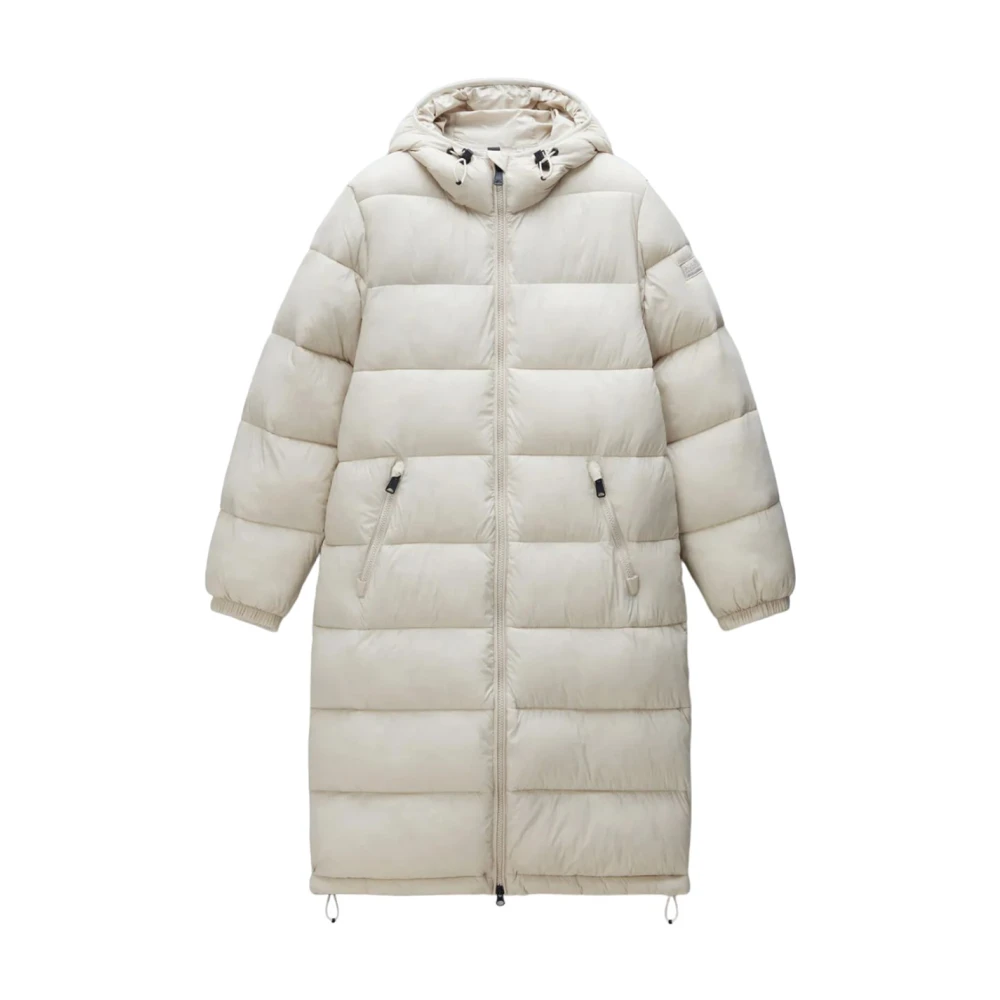 Napapijri Gewatteerde Geïsoleerde Jas Beige Dames