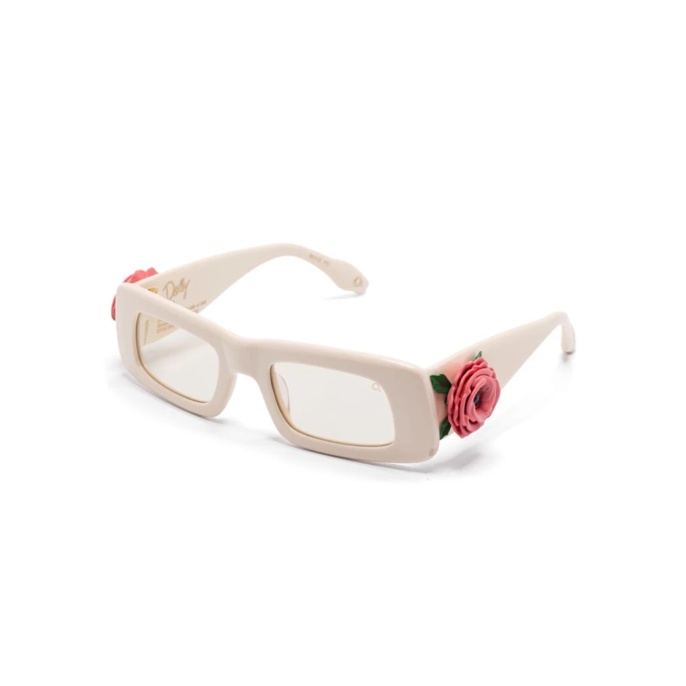 Etnia Barcelona Unisex Beige Dolly Wh Limited Edition Sunglasses