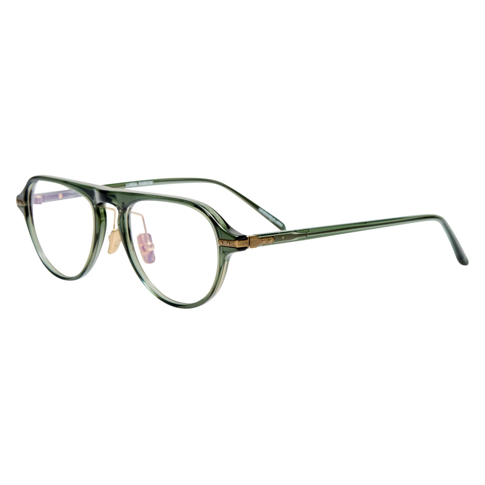 Linda Farrow Yellow Glasses, Unisex, 49 Mm, Lfa