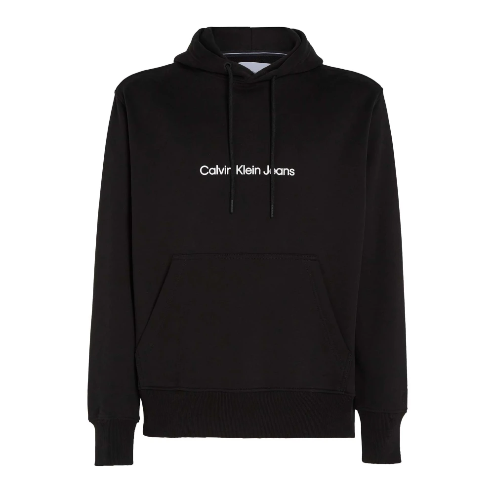 Calvin Klein Jeans Square Frequency Sweatshirt Black Heren