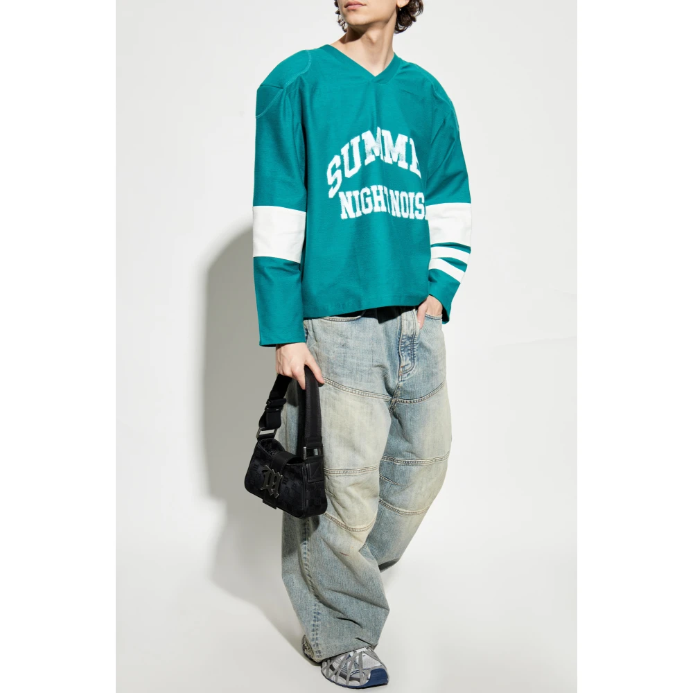 Misbhv Lange mouwen T-shirt Green Heren