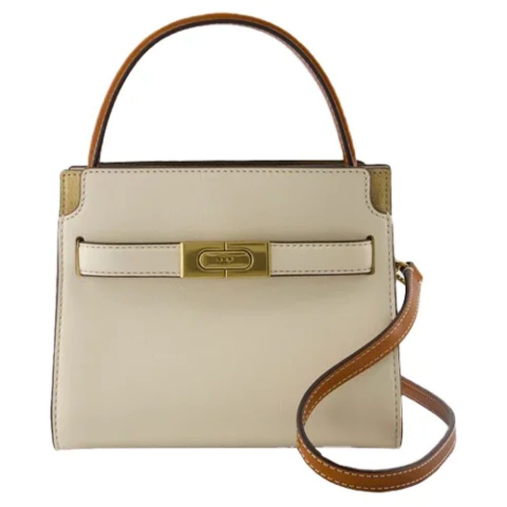 TORY BURCH Leather handbags White Dames
