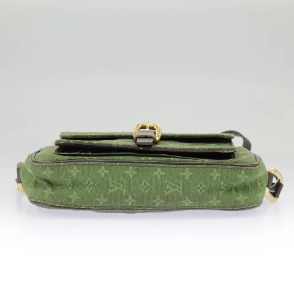 Louis Vuitton Vintage Pre-owned Canvas shoulder-bags Green Dames