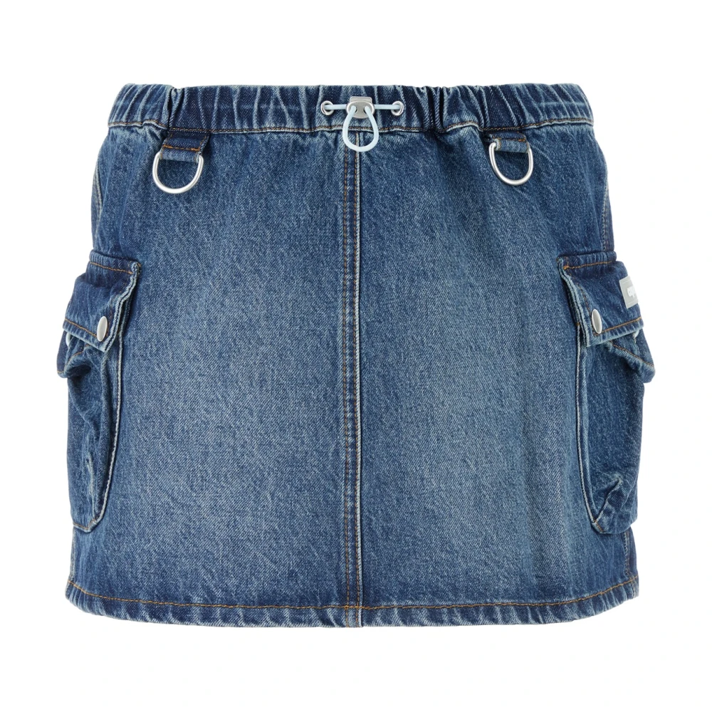 Coperni Mini Denim Rok Blue Dames